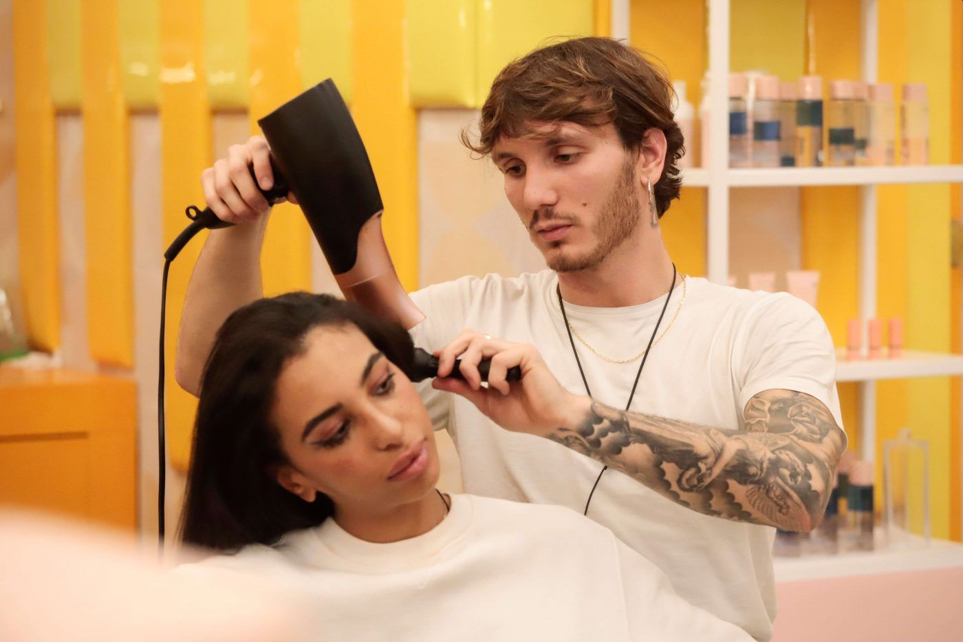 Manuel Bortuzzo e Lulu Selassie al GFVIp