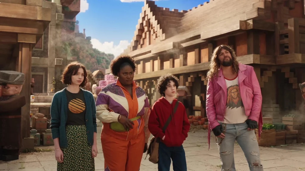Un film Minecraft, una scena