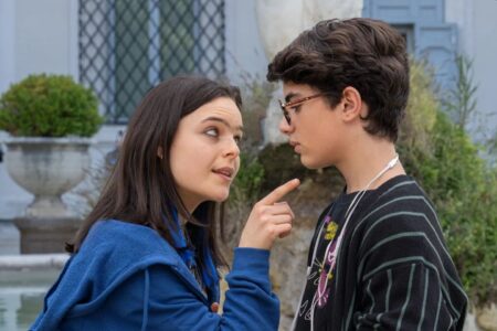 Sara Ciocca e Samuele Carrino ne Il ragazzo dai pantaloni rosa