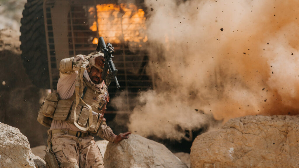 The Ambush, una scena del film