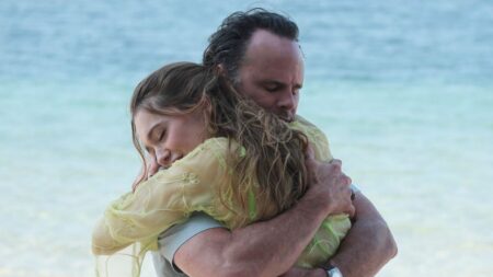 Rick e Chelsea nel finale di The White Lotus 3
