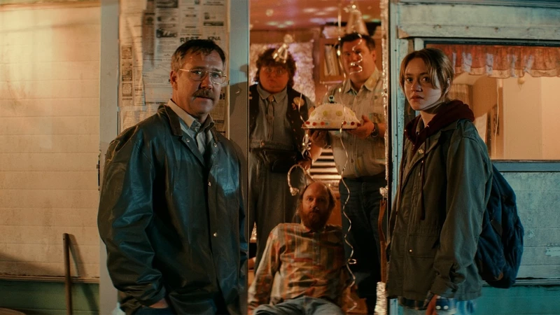 Una scena del film UFO Sweden