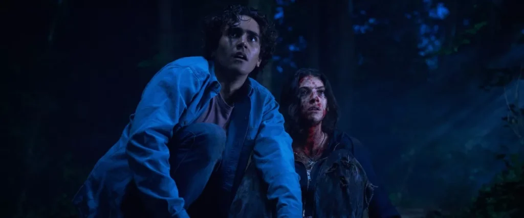 Frame dal film horror Until Dawn