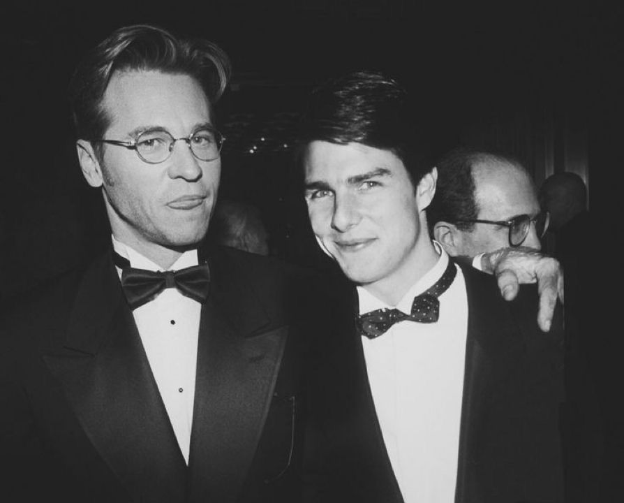 Val Kilmer e Tom Cruise negli anni 80