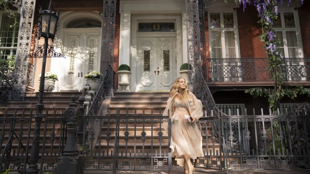 Una scena di And Just Like That 3 (fonte: HBO)