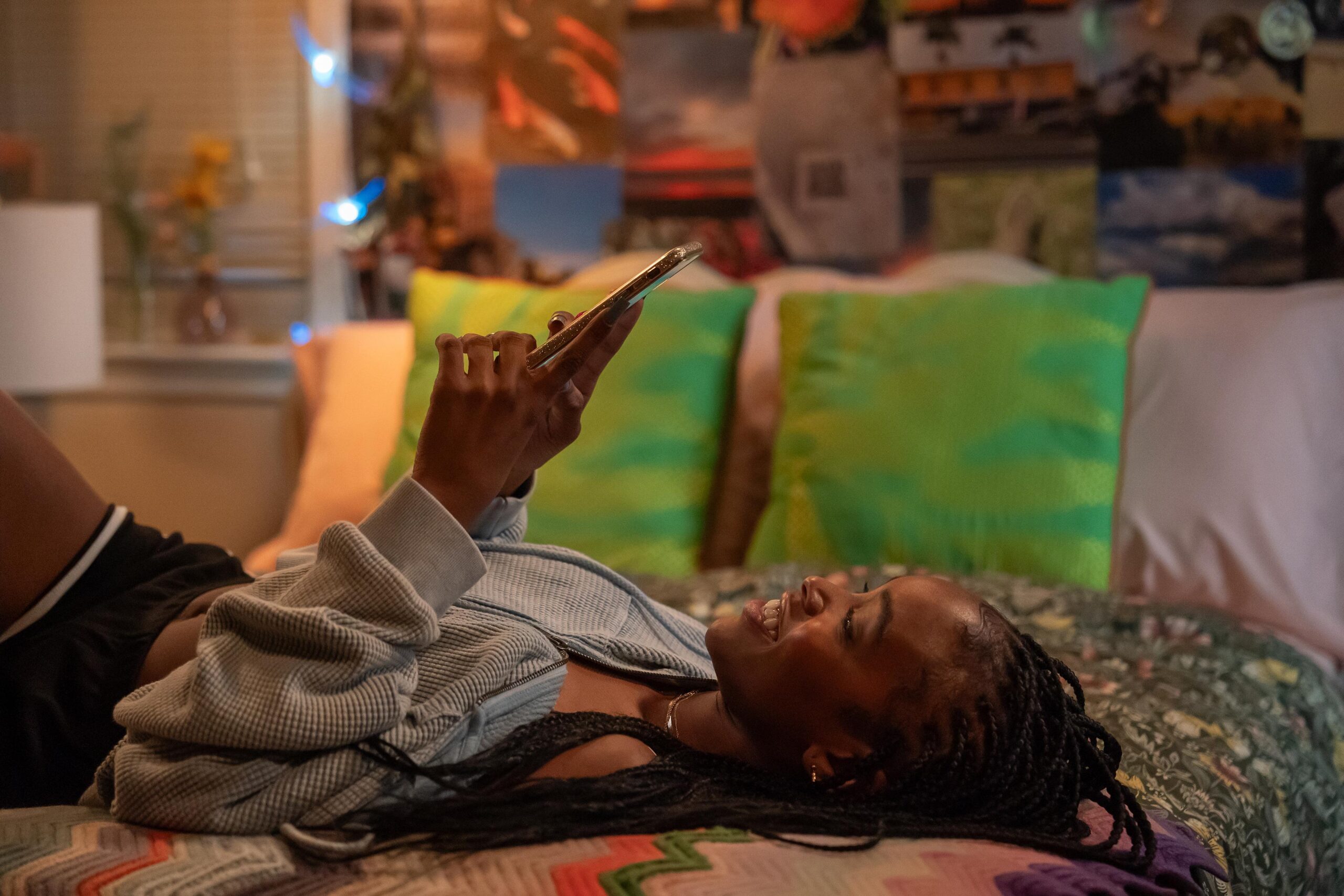 Una scena della serie tv Per Sempre. 