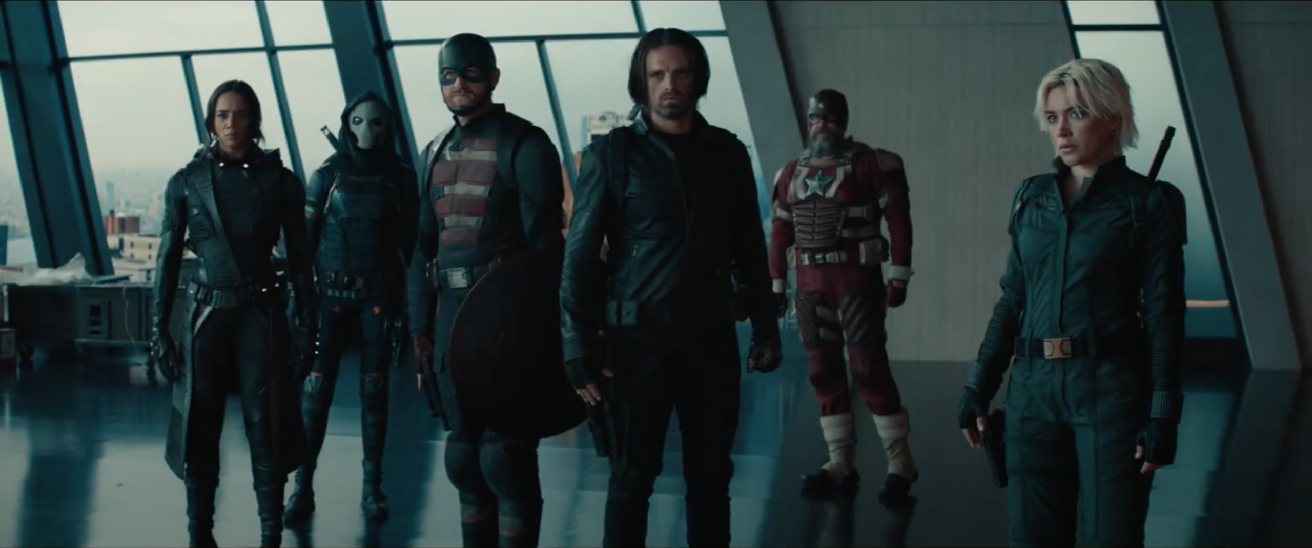 Una scena di Thunderbolts (fonte: Marvel)