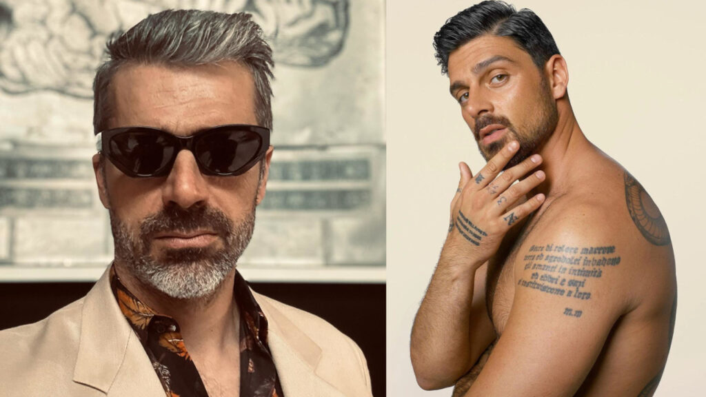 Luca Argentero e Michele Morrone