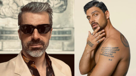 Luca Argentero e Michele Morrone