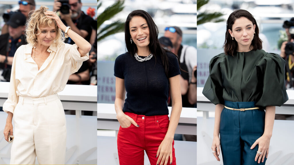 Elodie, Matilda De Angelis e Golino a Cannes 2025: tre ragazze “Fuori”, amiche sul set Elodie, Matilda De Angelis e Valeria Golino a Cannes 2025