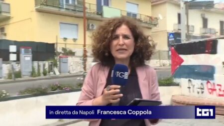 Tg1, compare la scritta Free Gaza e il cameraman cambia freneticamente inquadratura (VIDEO) Free Gaza al Tg1