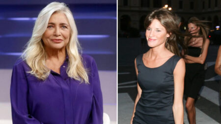 Mara Venier e le gemelle Cappa