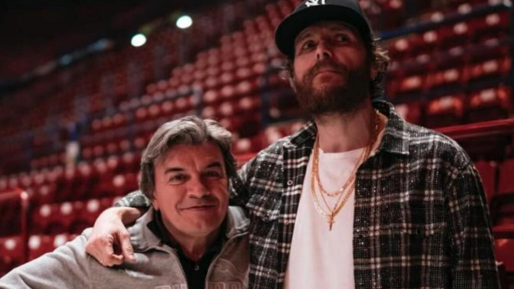 Jovanotti e Fabrizio Borra