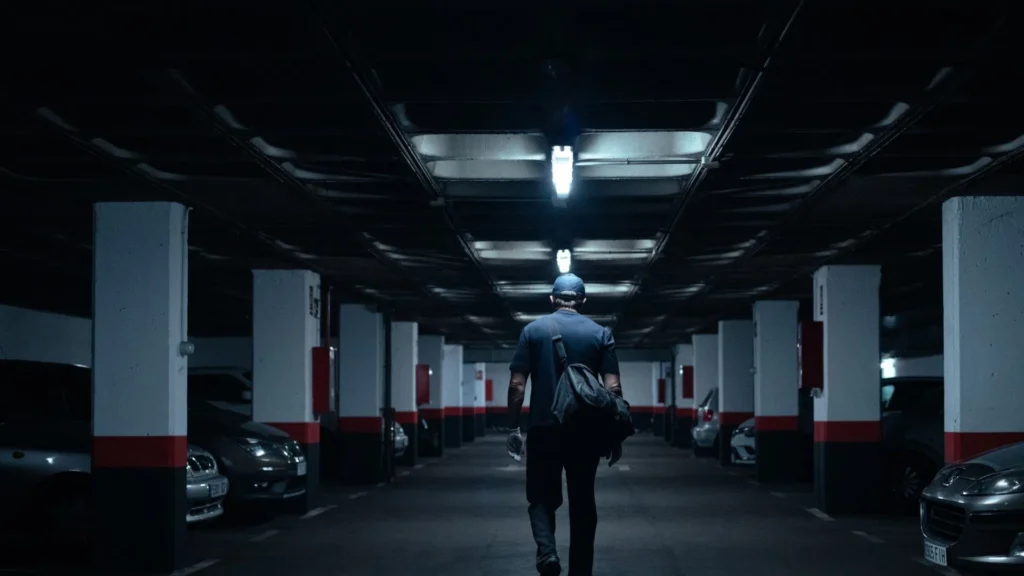 Una scena dal thriller spagnolo La vedova nera - Fonte: Netflix