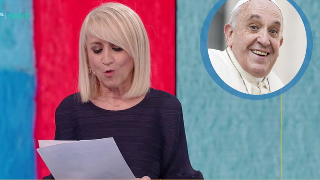 Luciana Littizzetto e Papa Francesco
