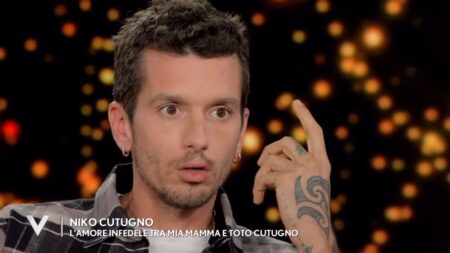 Niko Cutugno, figlio segreto di Toto: “Mi disse che faceva l’ingegnere”, ma aveva un’altra vita Niko Cutugno a Verissimo