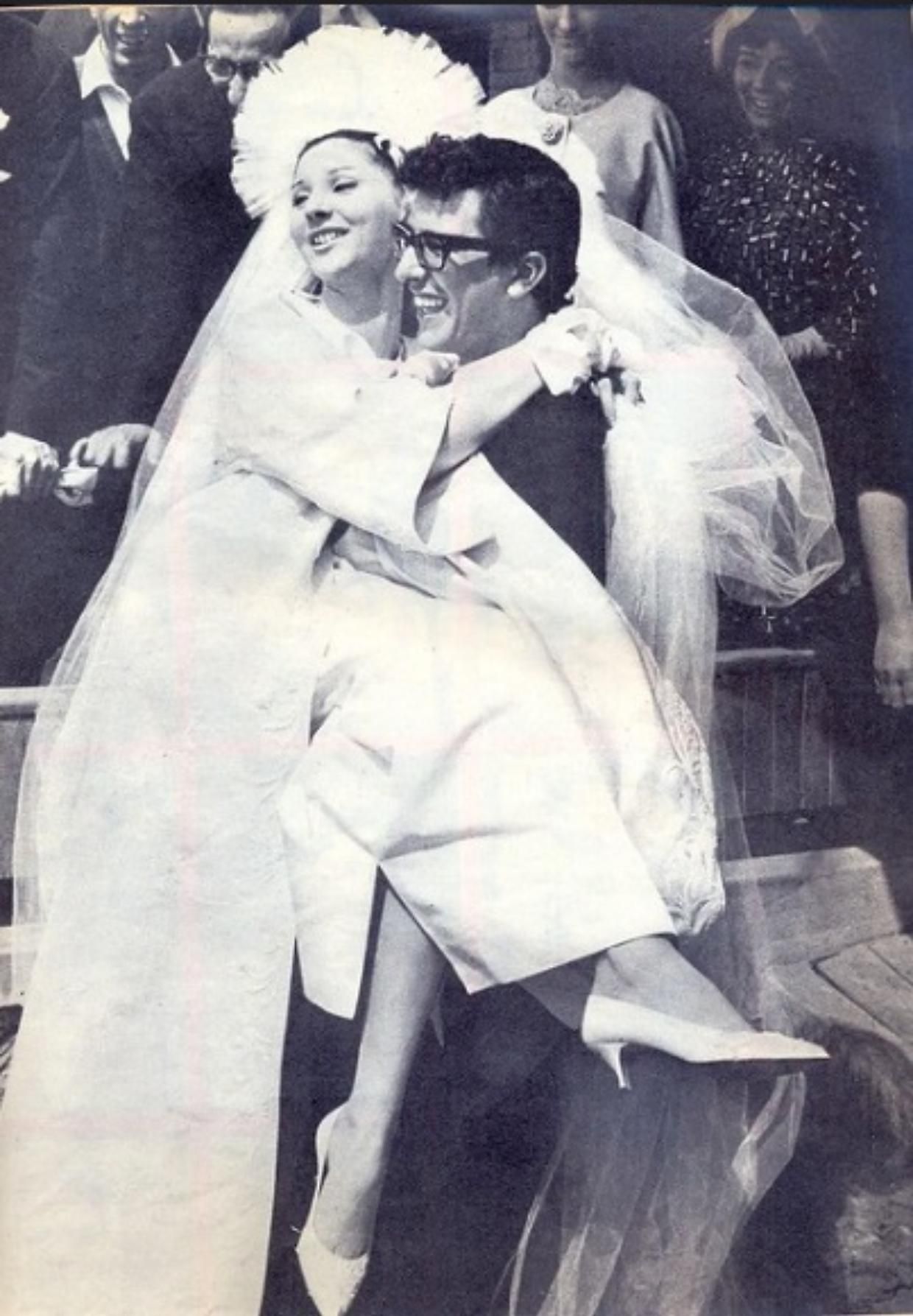 Peppino Di Capri e la sua prima moglie, Roberta Stoppa