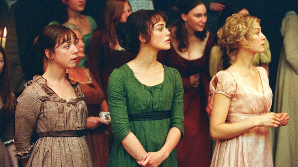 Frame da Orgoglio e Pregiudizio di Joe Wright