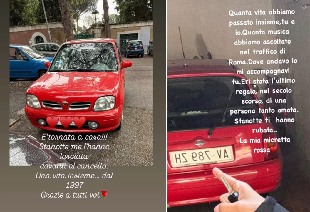 La Micra rossa di Rita Dalla Chiesa