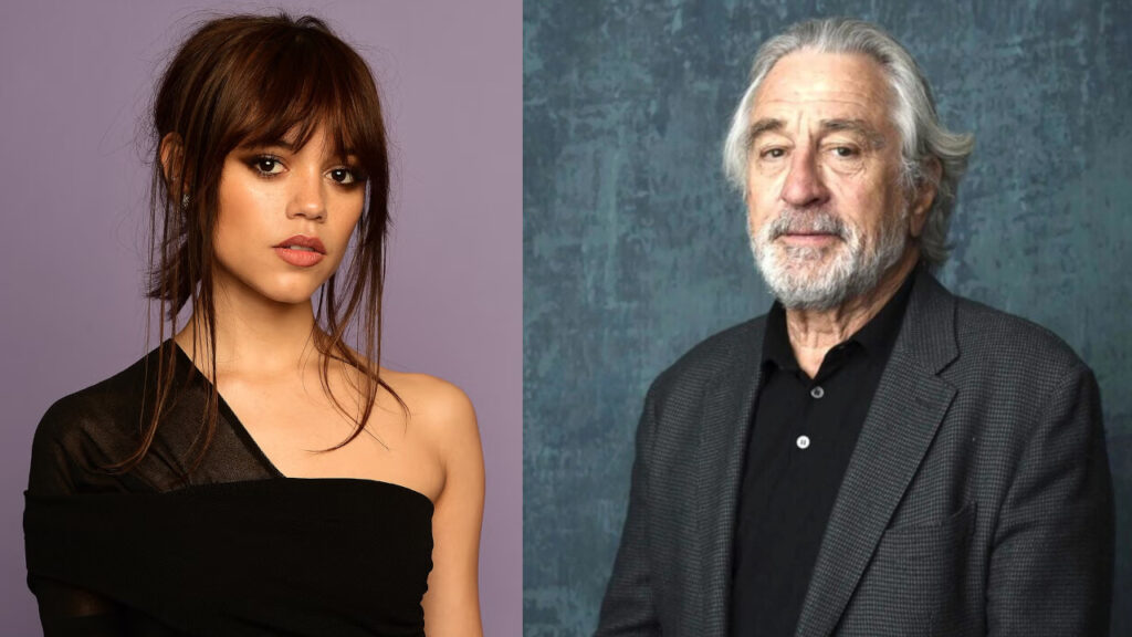 Jenna Ortega e Robert De Niro