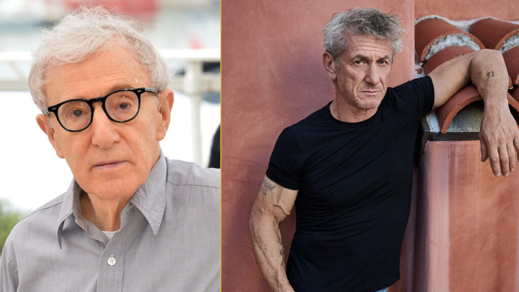 Sean Penn difende Woody Allen: “Lavorerei subito con lui. Non è stato giudicato colpevole” Sean Penn e Woody Allen