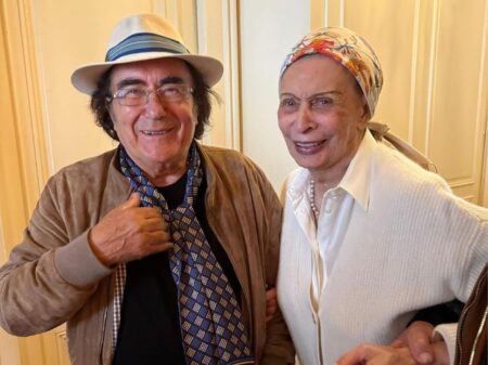 Sophia Loren e Albano