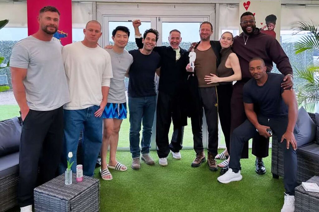 Robert Downey Jr. e altri attori MCU