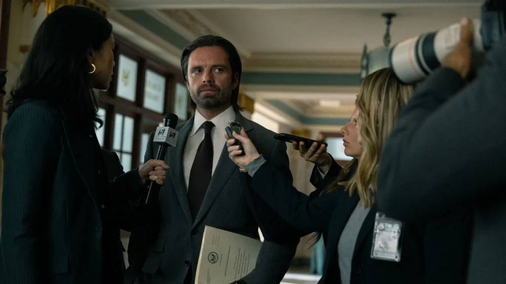 Sebastian Stan in una scena di Thunderbolts - Fonte: Marvel Studios