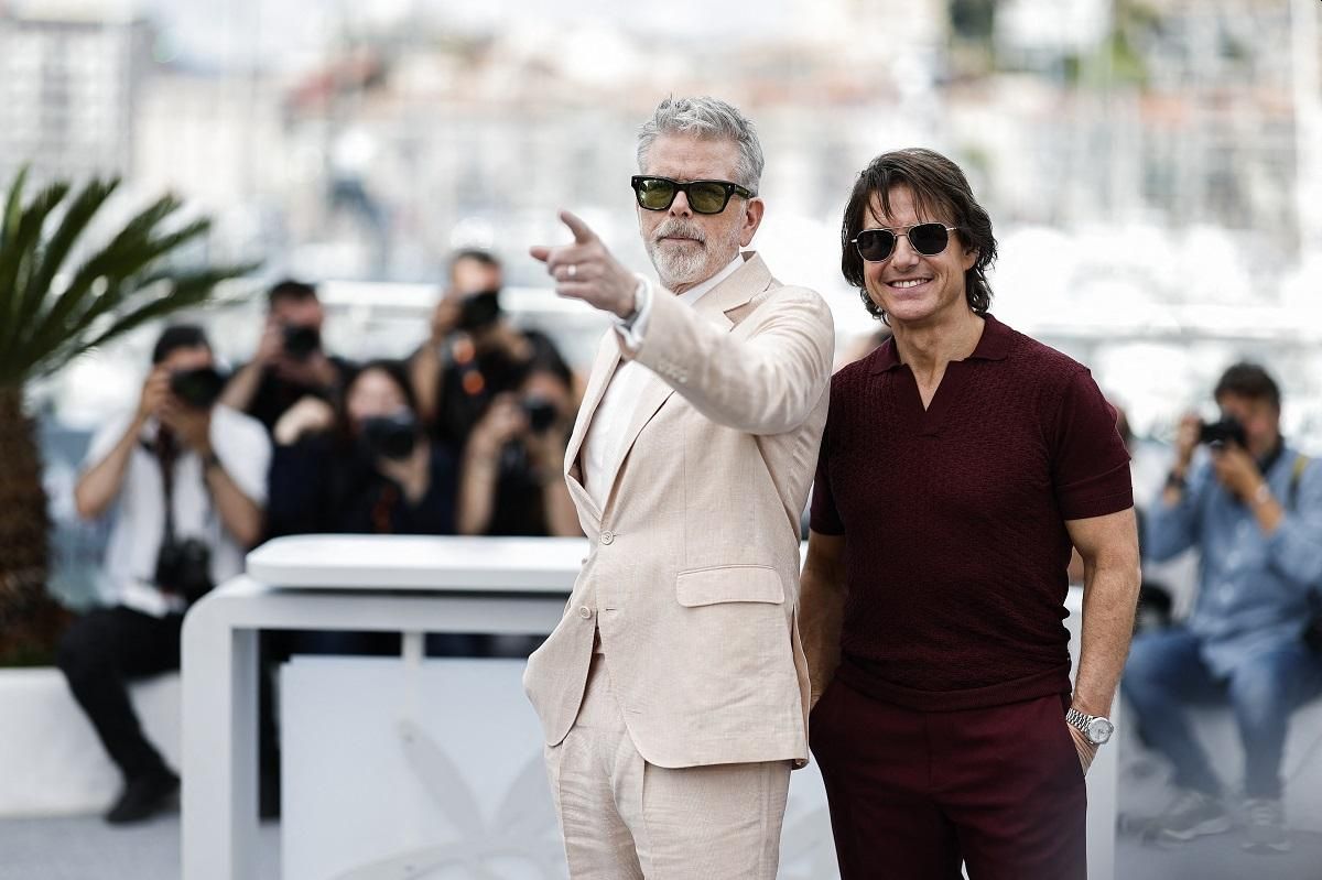 Chris McQuarrie e Tom Cruise a Cannes 2025