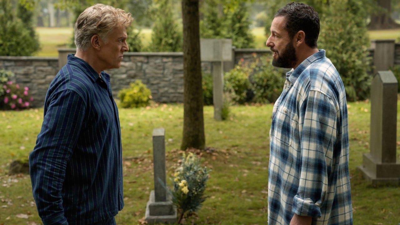 Una scena di Happy Gilmore 2 (fonte: Netflix)