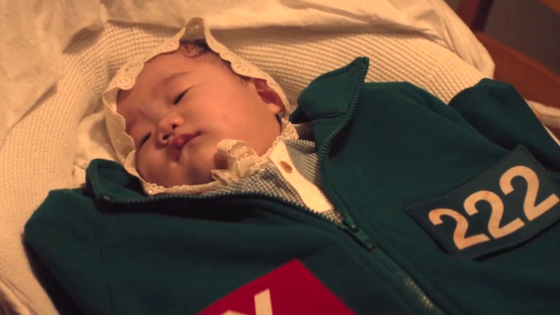 La neonata vincitrice in Squid Game 3. Fonte: Netflix.