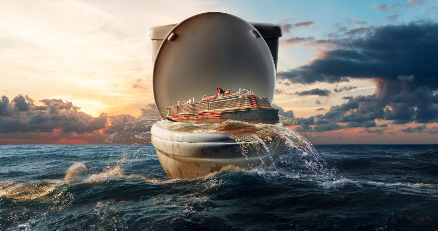 Una scena di Trainwreck: Poop Cruise.