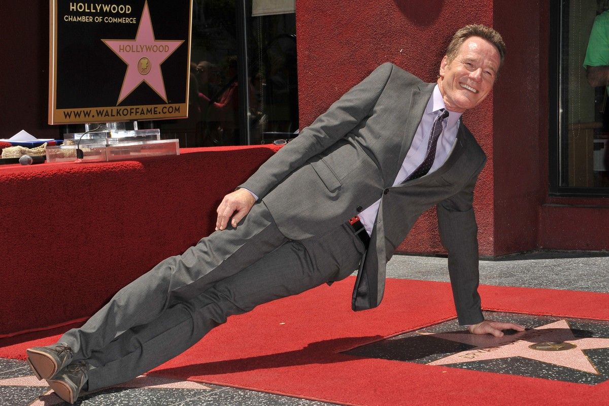 Bryan Cranston sulla Walk of Fame