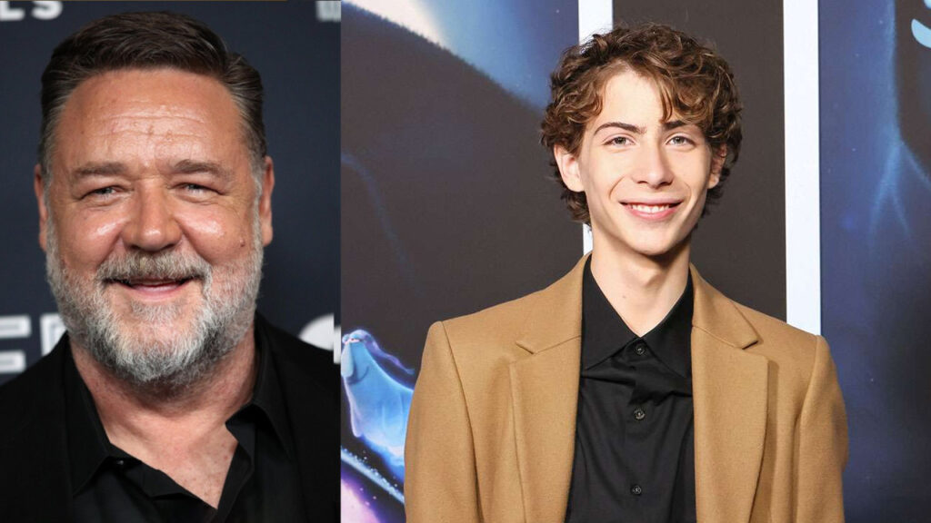 Russell Crowe e Jacob Tremblay