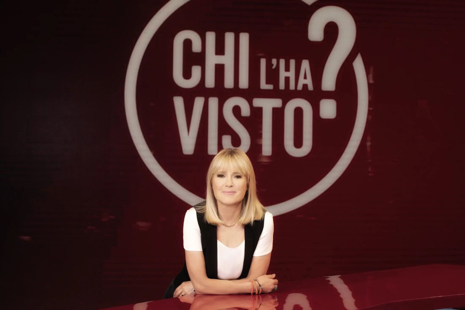 Federica Sciarelli a Chi l'ha visto?