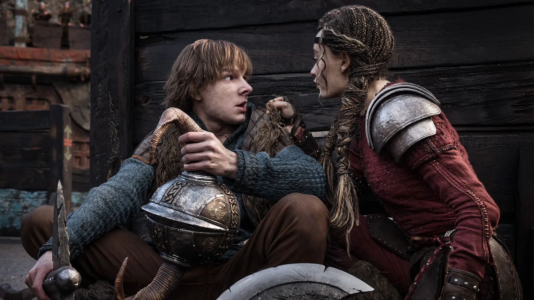 Una scena di Dragon Trainer 2025 (fonte: Universal)