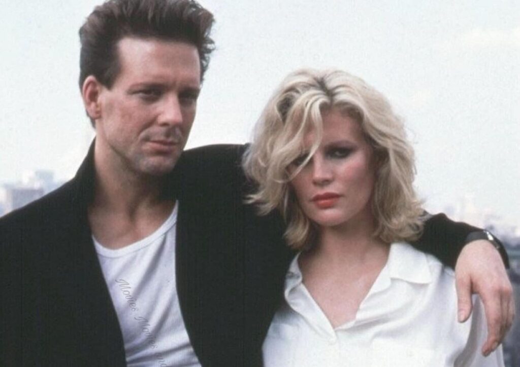 Kim Basinger e Mickey Rourke in Nove settimane e mezzo