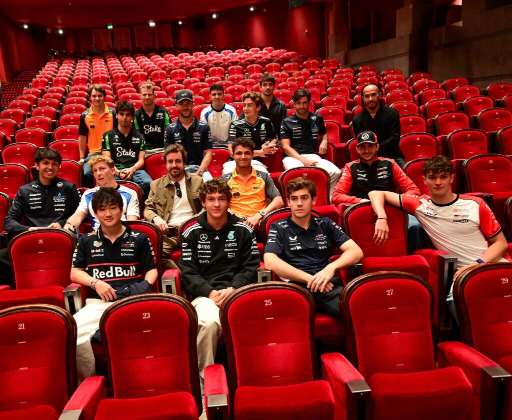 I piloti di F1 alla premiere del film a Monaco 