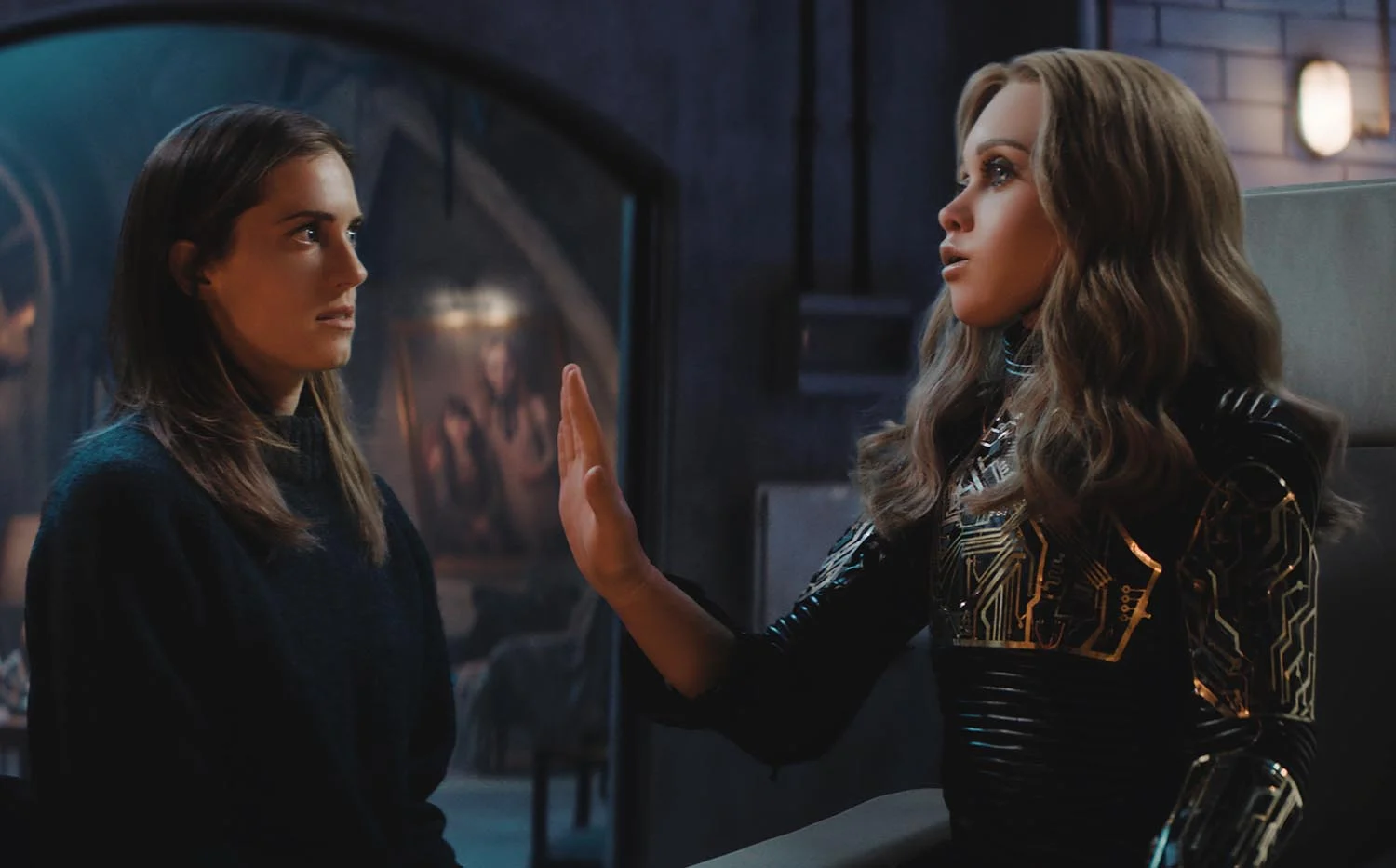 Una scena di M3GAN 2.0 (fonte: Universal)