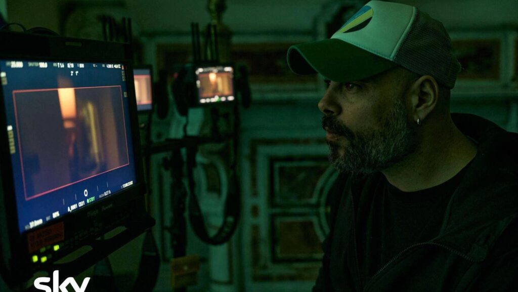 Marco D'Amore sul set di Gomorra - le origini