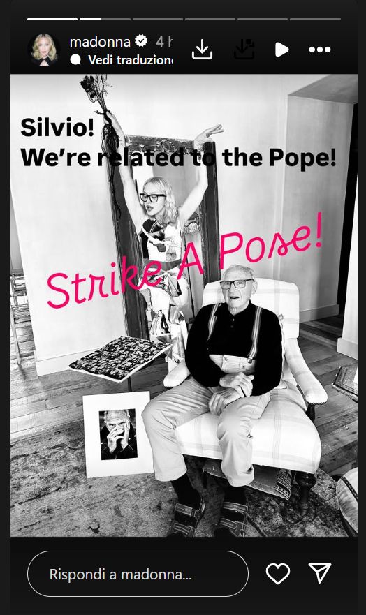 Madonna e suo padre, Silvio Ciccone