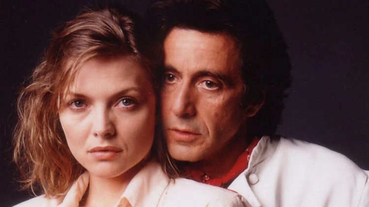 Michelle Pfeiffer e Al Pacino in Paura d'amare