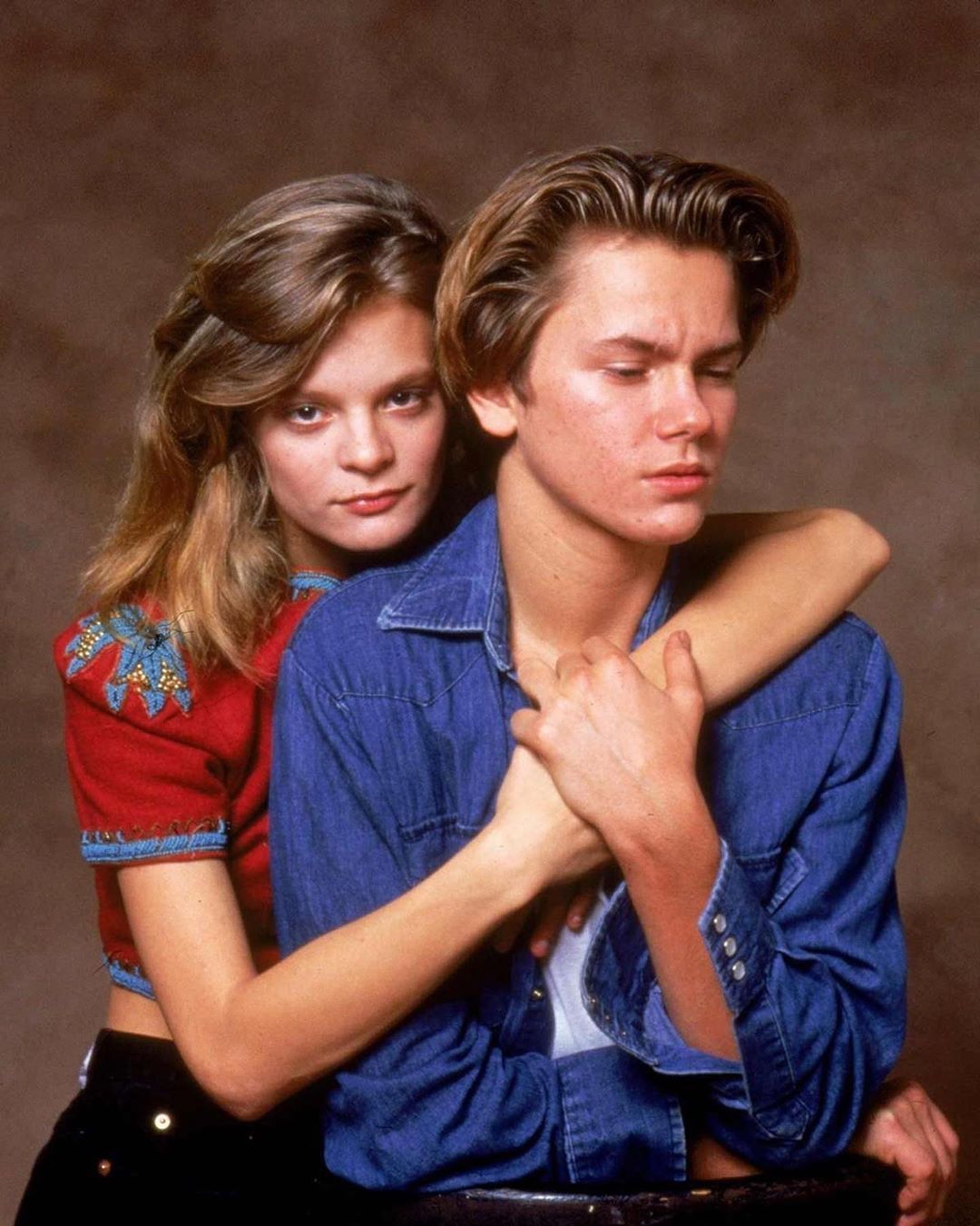 Martha Plimpton e River Phoenix