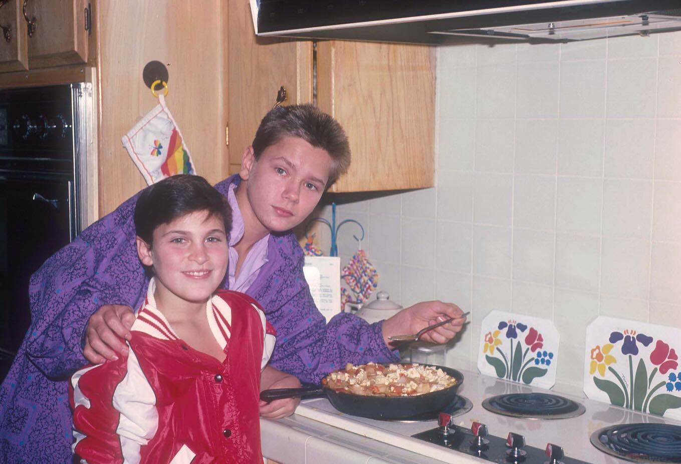 River e Joaquin Phoenix da ragazzi