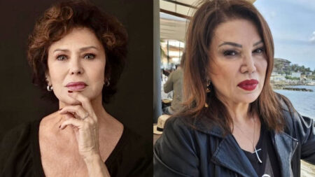 Corinne Clery e Serena Grandi