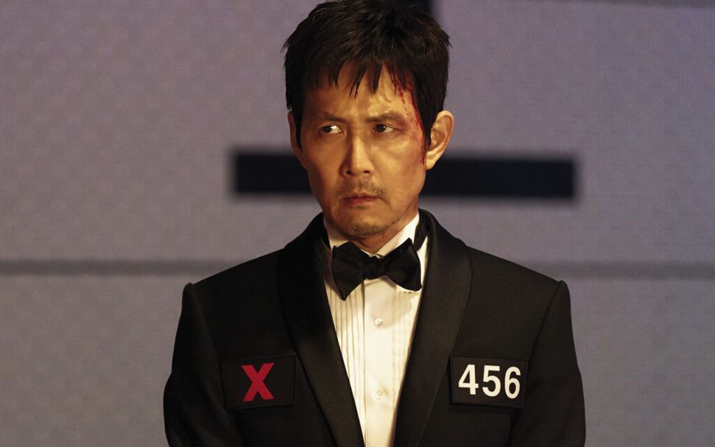 Squid Game 3, la spiegazione del finale: fine dei giochi? Seong Gi-hun in una scena di Squid Game 3