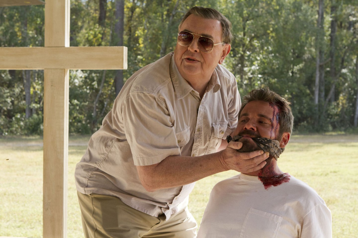 Una scena di The Sacrament (fonte: Worldview Entertainment)