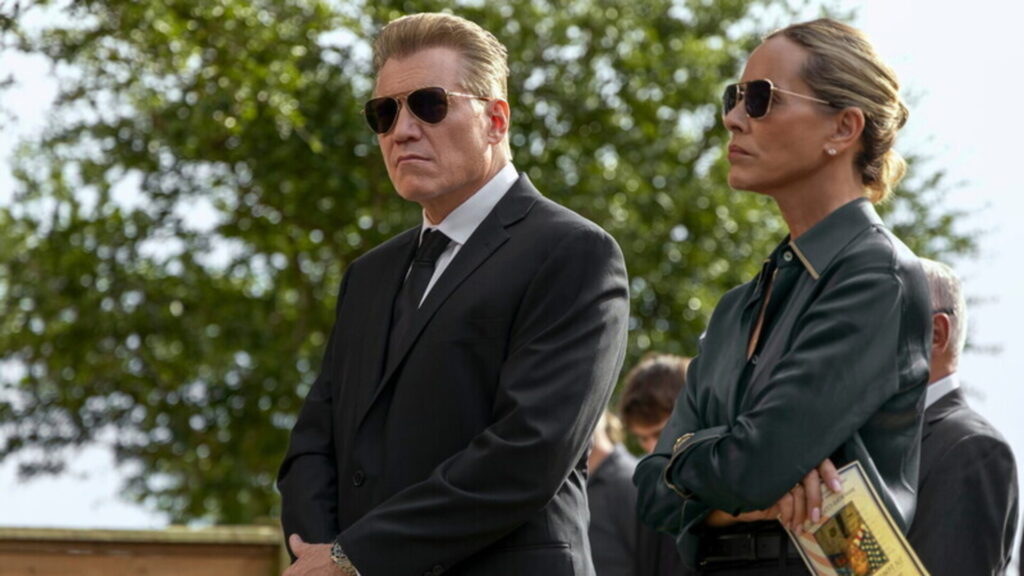 Una scena della serie The Waterfront © 2025 Netflix, Inc.