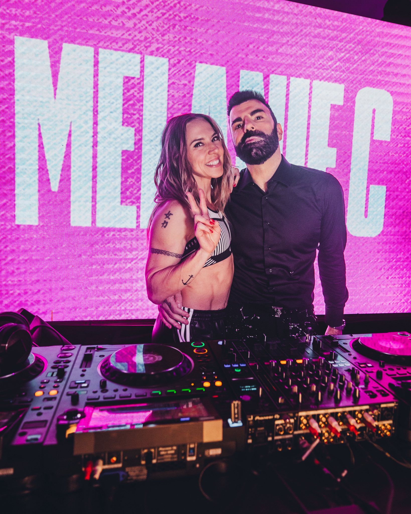 Vincenzo Maisto e Mel C.