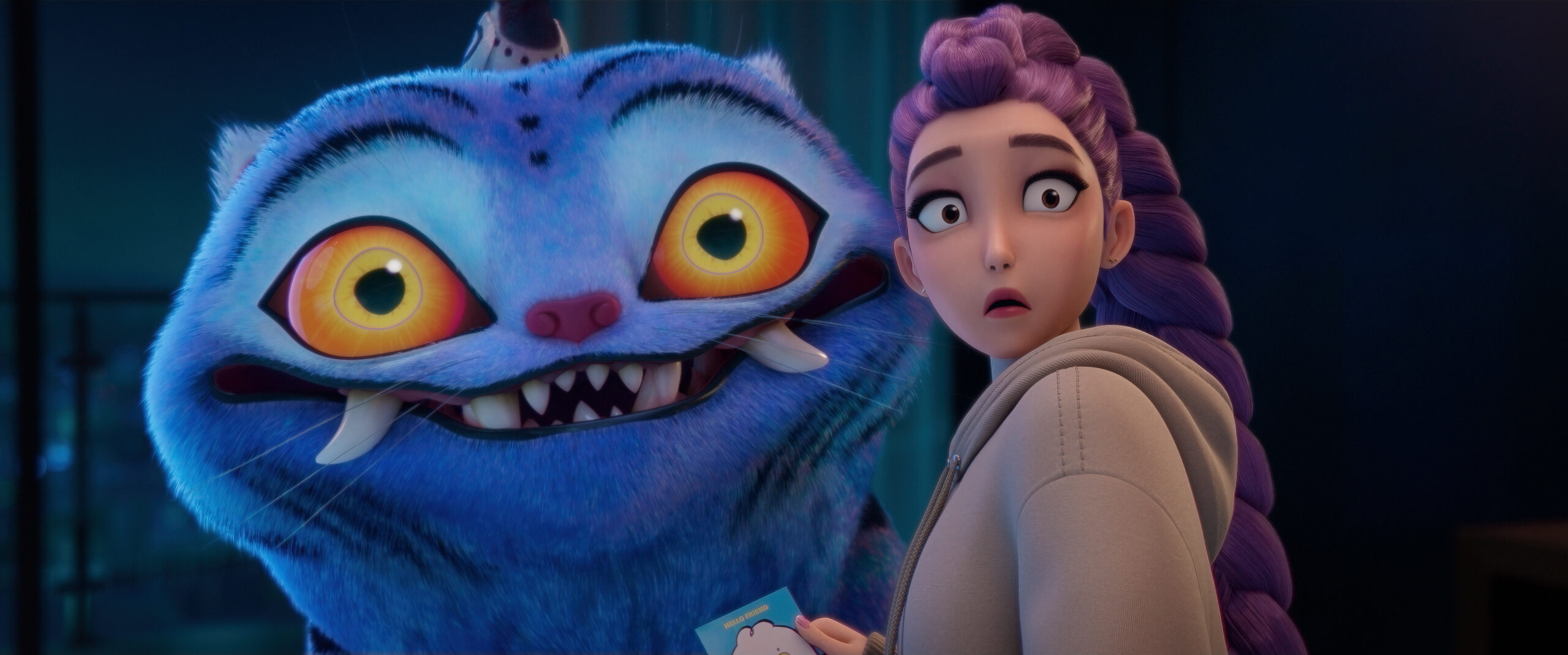 Una scena di Kpop Dmon Hunters, una scena (fonte: netflix)